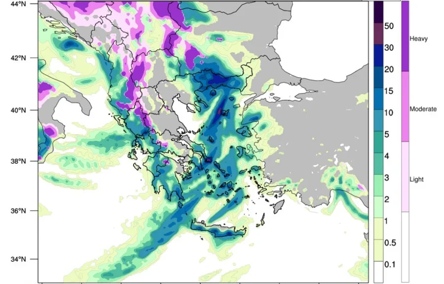 κακοκαιρία, καιρός, meteo κακοκαιρία