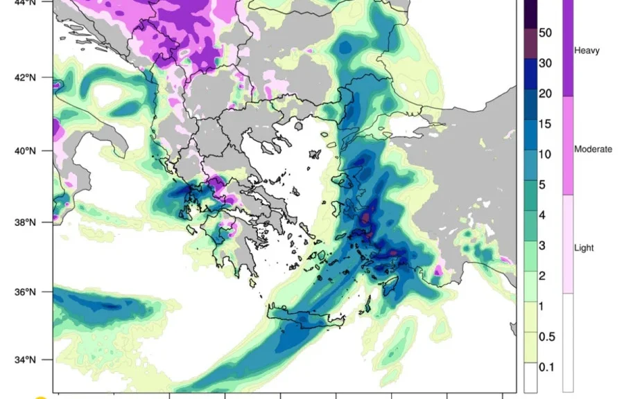 κακοκαιρία, καιρός, meteo