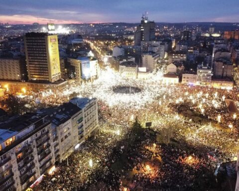 διαδηλώσεις στη Σερβία, δυστύχημα Σερβία, φοιτητές Σερβία